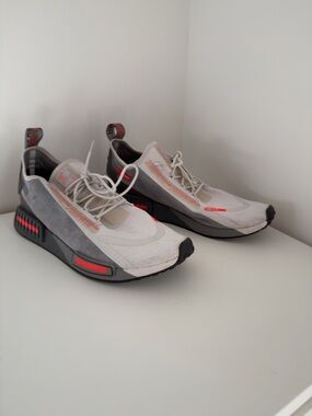 Adidas NMD R1 Spectoo Red and Grey - men’s 11.5